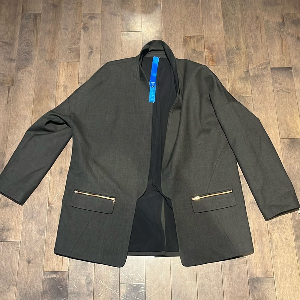 Kit and Ace borrowed from the boys blazer